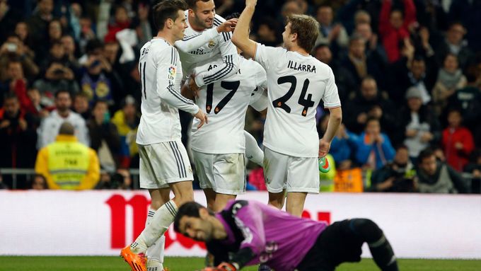 Radost hráčů Realu Madrid