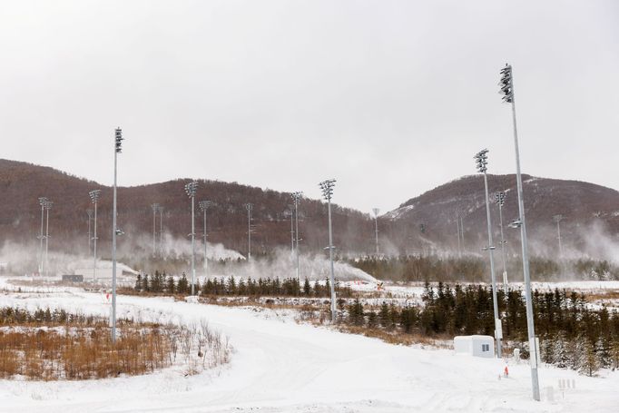 Stadiony pro olympiádu 2022: Zhangjiakou cluster (areál pro běžecké lyžování)