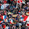 Fanoušci na MS v rugby: Francie