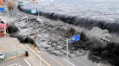 vlna tsunami japonsko 2011