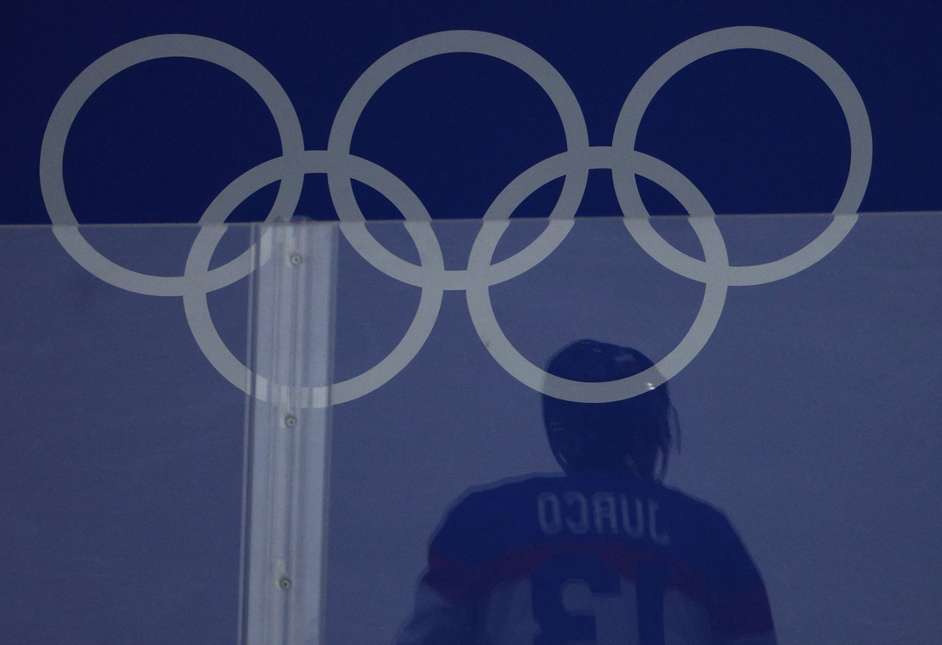 Tomáš Jurčo v semifinále Slovensko - Finsko na ZOH 2022 v Pekingu