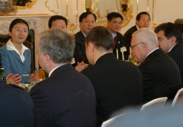 Čínský premiér na Hradě 3