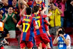 Barcelona díky hattricku Messiho získala Superpohár