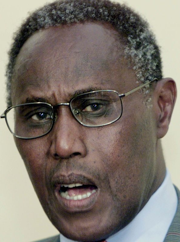 Keňský ministr pro vnitřní bezpečnost George Saitoti