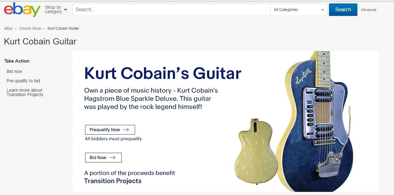 Cobainova kytara