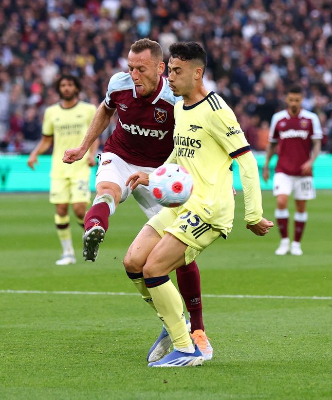 West Ham - Arsenal (Coufal, Martinelli)