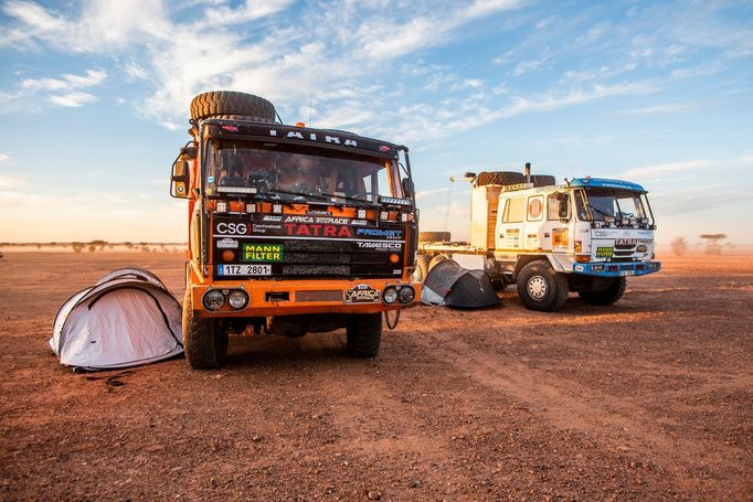 Tomáš Tomeček během Afrika Eco Race 2024