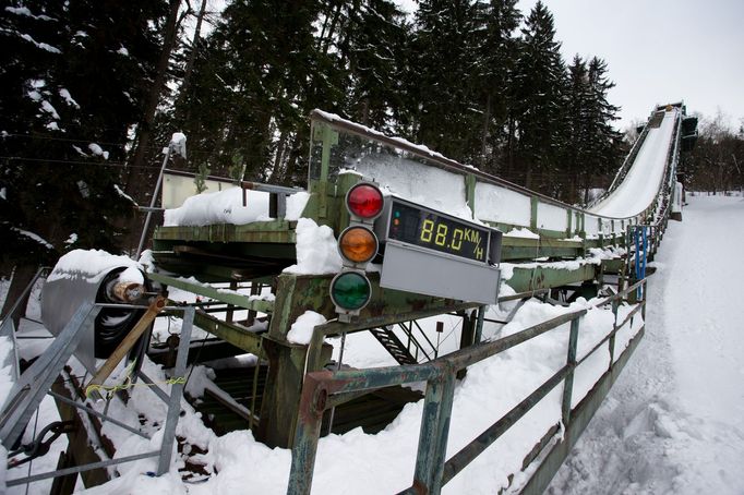 Skokanské můstky Harrachov