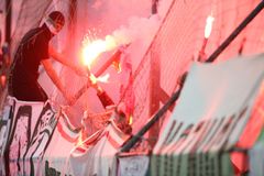 Pyrotechnika v zápase se Slavií vyšla Bohemians na 120 tisíc, pokutu zaplatí i FAČR