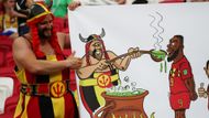 Duel Francie s Belgií slibuje napínavý souboj nejen na hřišti, ale i na tribunách. Obelix kupodivu bude pomáhat Belgičanům. Když se ale podíváte do historie slavného komiksu, zas tak překvapivé to není, Asterix vycházel od roku 1959 na stránkách francouzsko-belgického komiksu Pilote, takže si na něj mohou činit nárok oba národy.