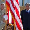 Bakijev na americké základně Manas