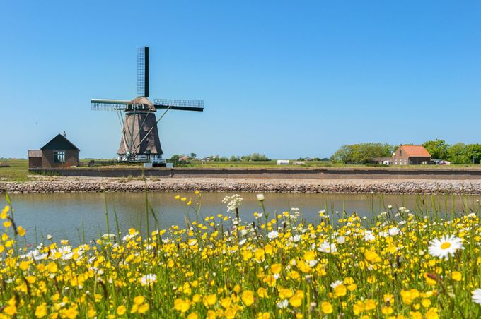 Ostrov Texel, Nizozemsko.