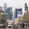 Požár mrakodrapu v Moskvě