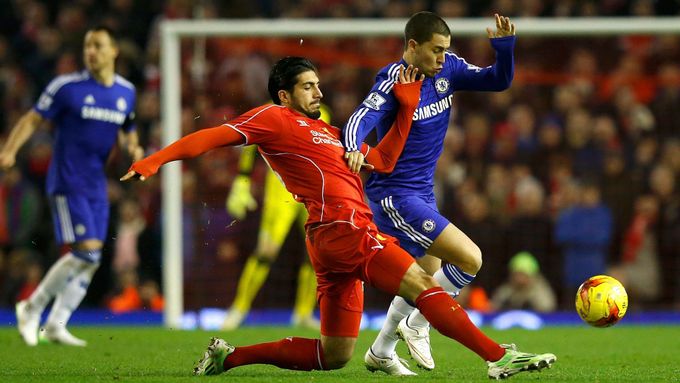 Semifinále anglického ligového poháru: Liverpool vs. Chelsea
