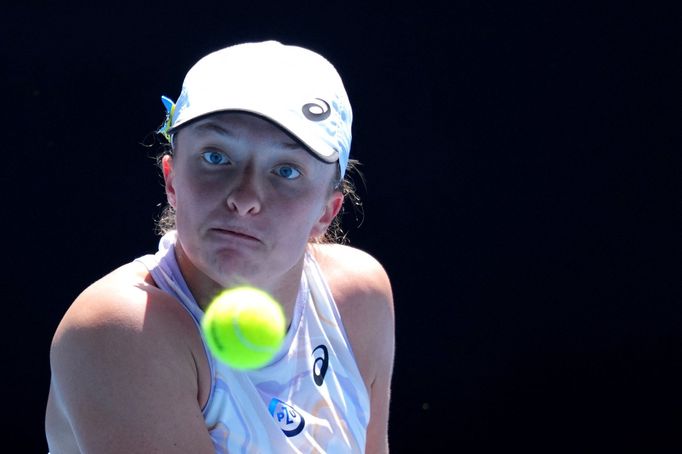 Iga Šwiateková  na Australian Open