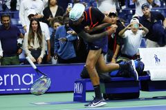 Kyrgios se do semifinále US Open nedostal, Ruud živí naději na post jedničky