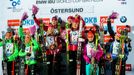 SP Östersund, Smíšená štafeta dvojic: Michal Šlesingr, Veronika Vítková, Gabriela Soukalová a Ondřej Moravec