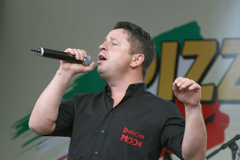 Petr Muk v roce 2007 - Pizza fest na Štvanici
