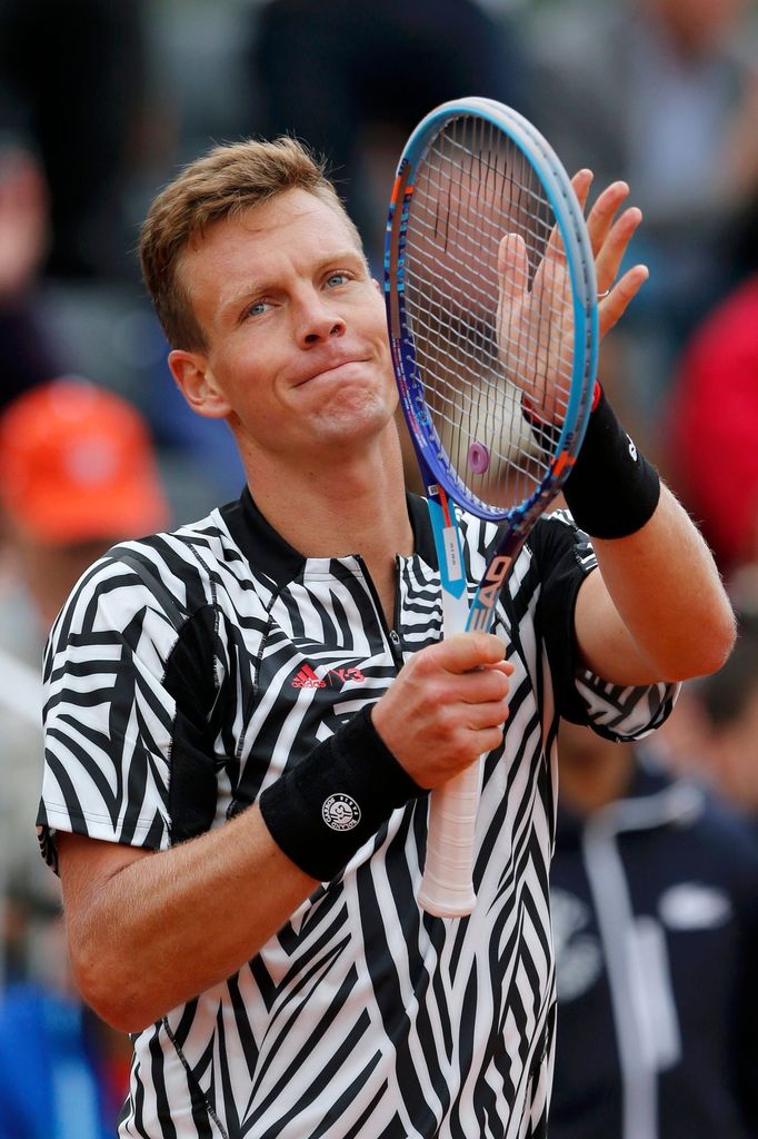 Tomáš Berdych v prvním kole French Open 2016