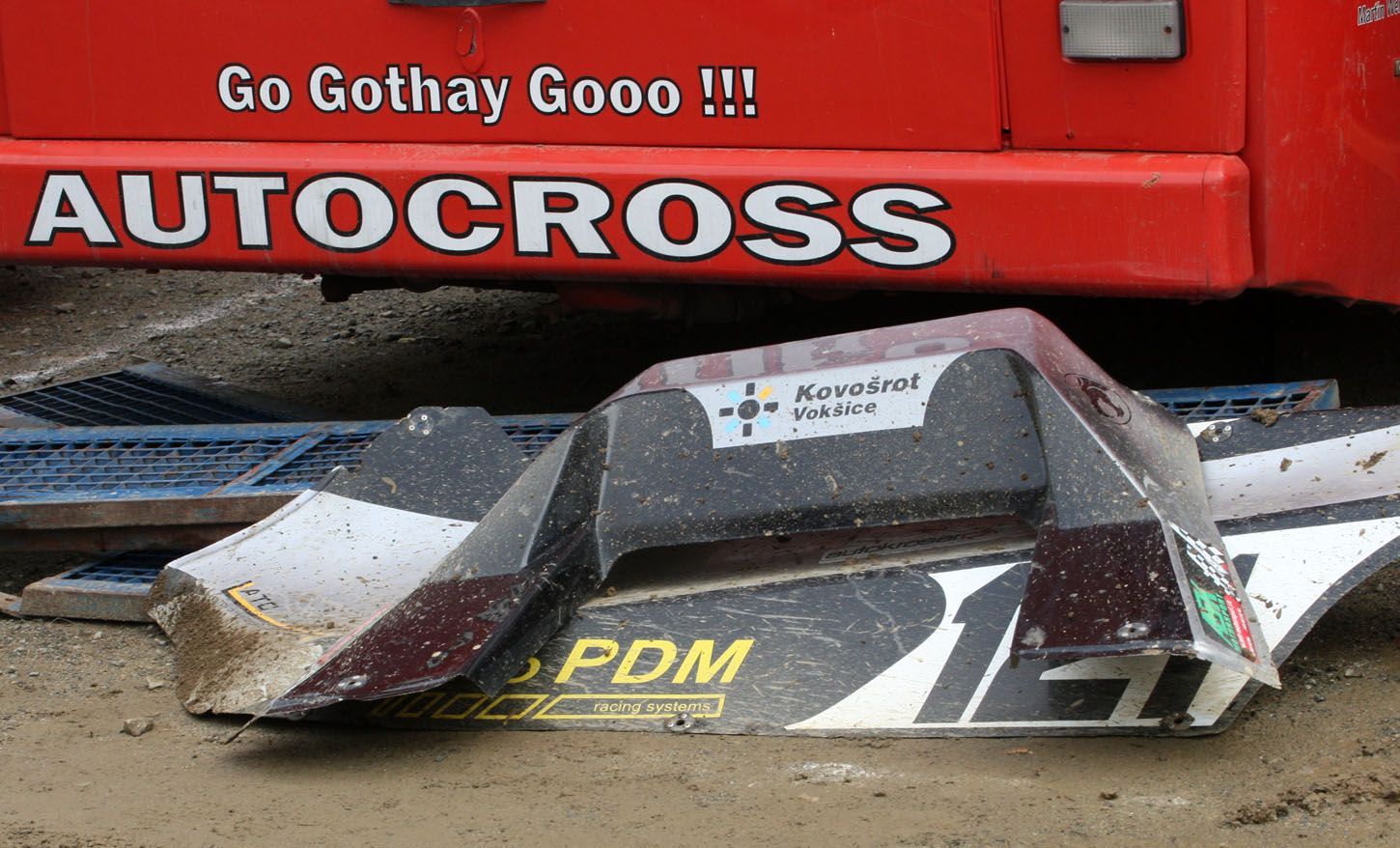 Autocross s názvem Sedlčanská kotlina 2012.