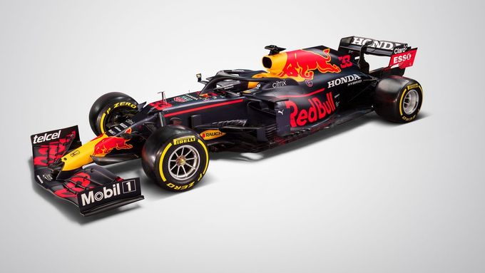 Novy monopost formule 1 Red Bull RB16B pro sezonu 2021.