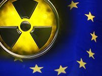 Ikona EU a jaderná energie
