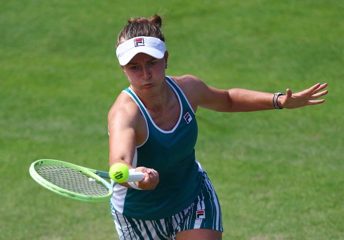 Barbora Krejčíková v semifinále turnaje Birmingham Classic