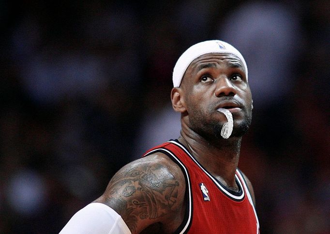 LeBron James, basketbalista Miami Heat.