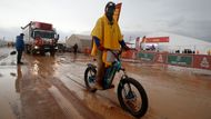 3. etapa Rallye Dakar 2023: povodeň v bivaku