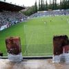 Zaplněný Ďolíček fandí - Bohemians vs. Žižkov.
