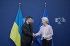 Zelenskyj dorazil do Bruselu ladit noty se spojenci před cestou do Washingtonu