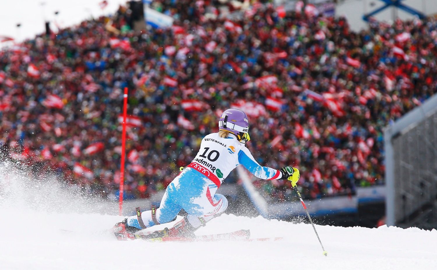 MS ve sjezodvém lyžování 2013, slalom: Michaela Kirchgasserová