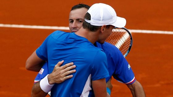 Tomáš Berdych a Radek Štěpánek.