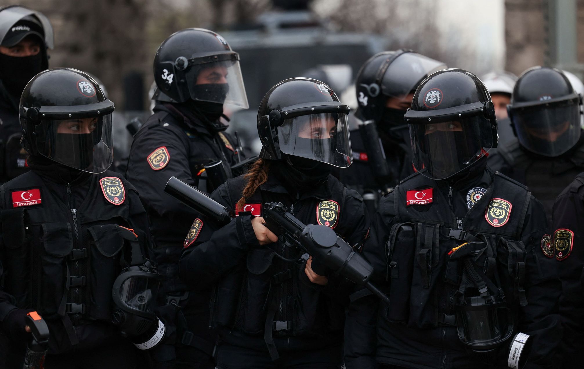 Turecko - protesty - zatčení starosty Istanbulu