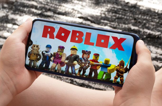 Herní platforma Roblox, oblíbená zábava malých dětí na mobilních telefonech, tabletech či na počítači.