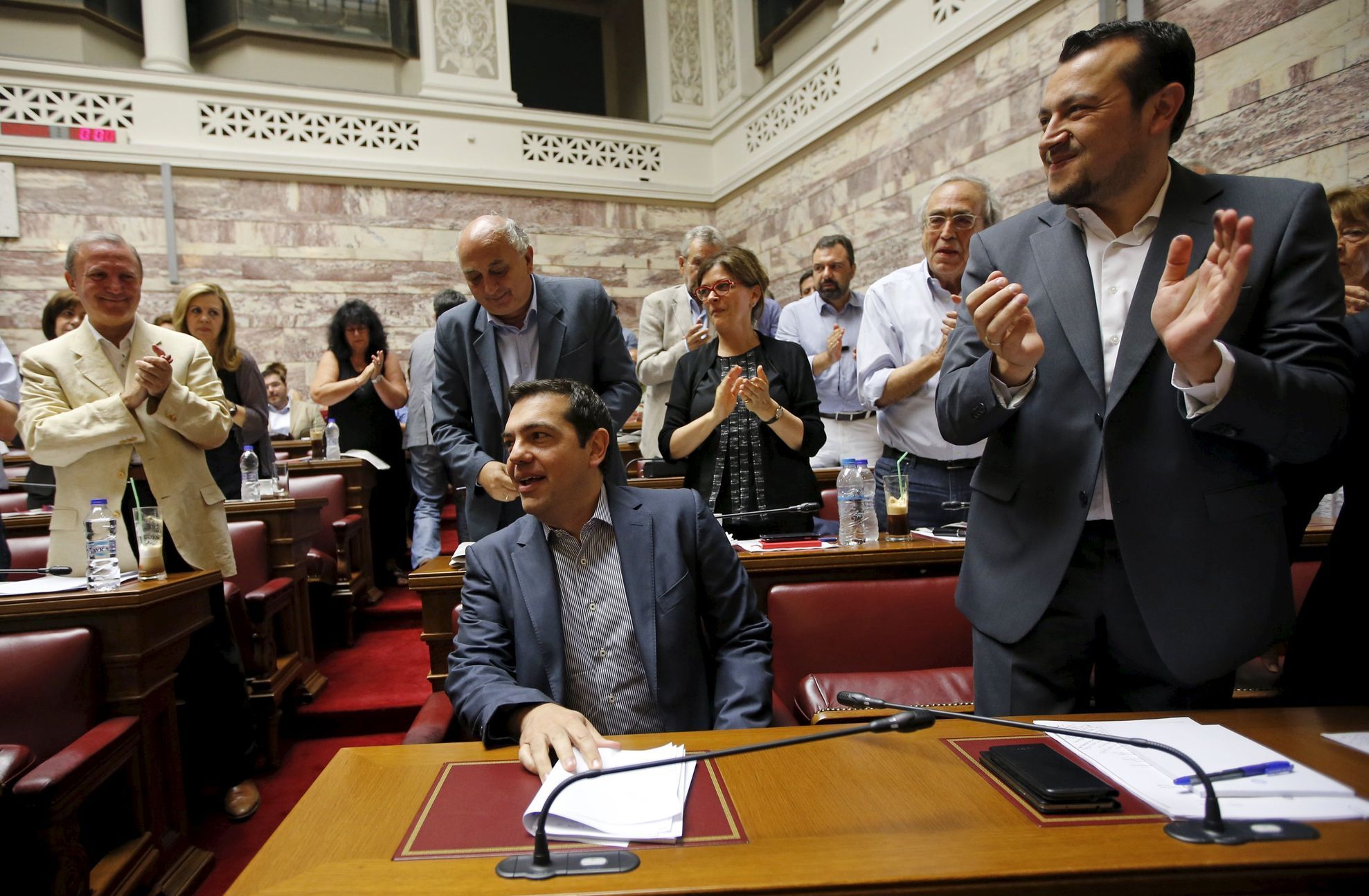 Parlamentní Syriza - Tsipras