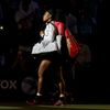 Serena Williams of the U.S. enters Arthur Ashe Stadium to play her sister and compatriot Venus Williams in their quarterfinals match at the U.S. Open Championships tennis tournament in New York