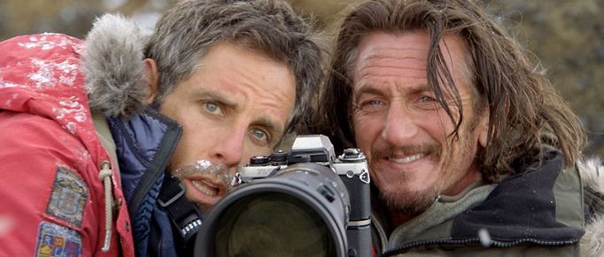 Walter Mitty a jeho tajný život (Ben Stiller a Sean Penn).