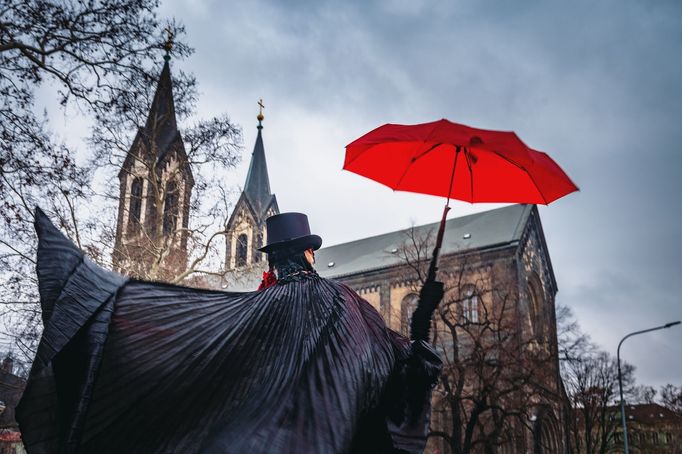 Karlínský masopust objektivem fotografa Richarda Horáka