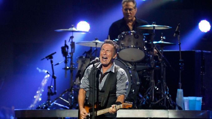 Bruce Springsteen na koncertu 12-12-12
