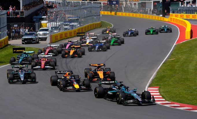 Start VC Kanady F1 2025