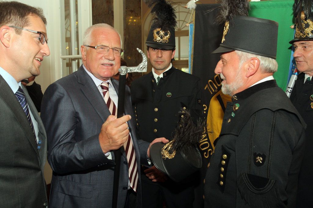 Václav Klaus na návštěvě v Karlovarském kraji