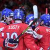 Hokej, MS 2013: Česko - Norsko: Jakub Nakládal (87), Jiří Tlustý (19), Tomáš Plekanec (41)