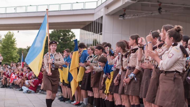 Tisíc skautů z Ukrajiny, Rumunska nebo Izraele. Praha hostila Středoevropské jamboree; Zdroj foto: Tomáš Tkáčik