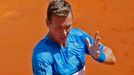 Tomáš Berdych na masters v Madridu 2016