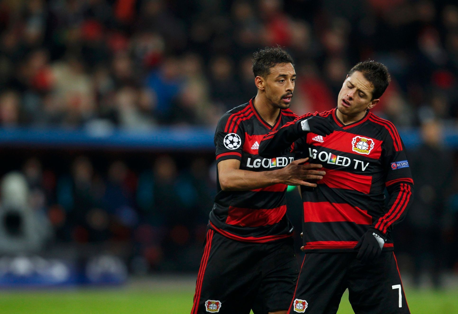 Bayer Leverkusen (Karim Bellarabi and Javier Hernandez)