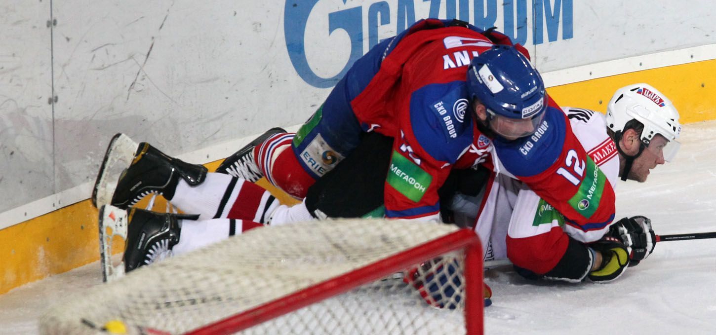 KHL, Lev Praha - Čeljabinsk: Jiří Novotný