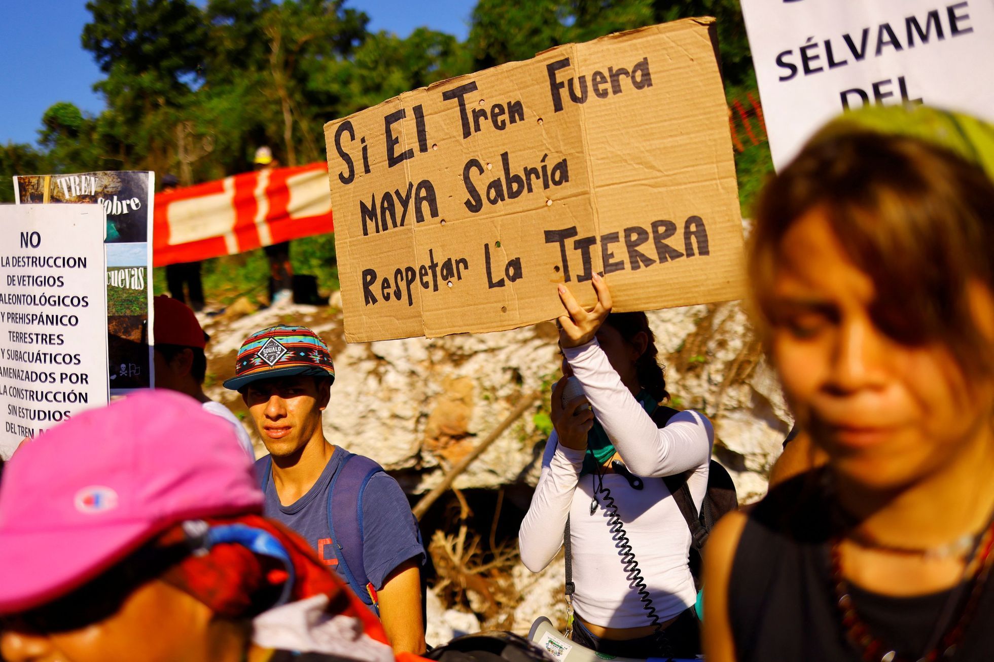 Tren Maya májský vlak Mexiko