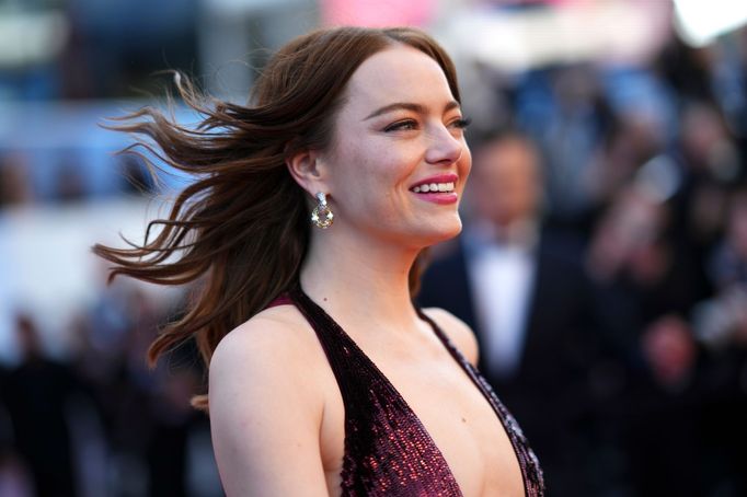 Herečka Emma Stone.