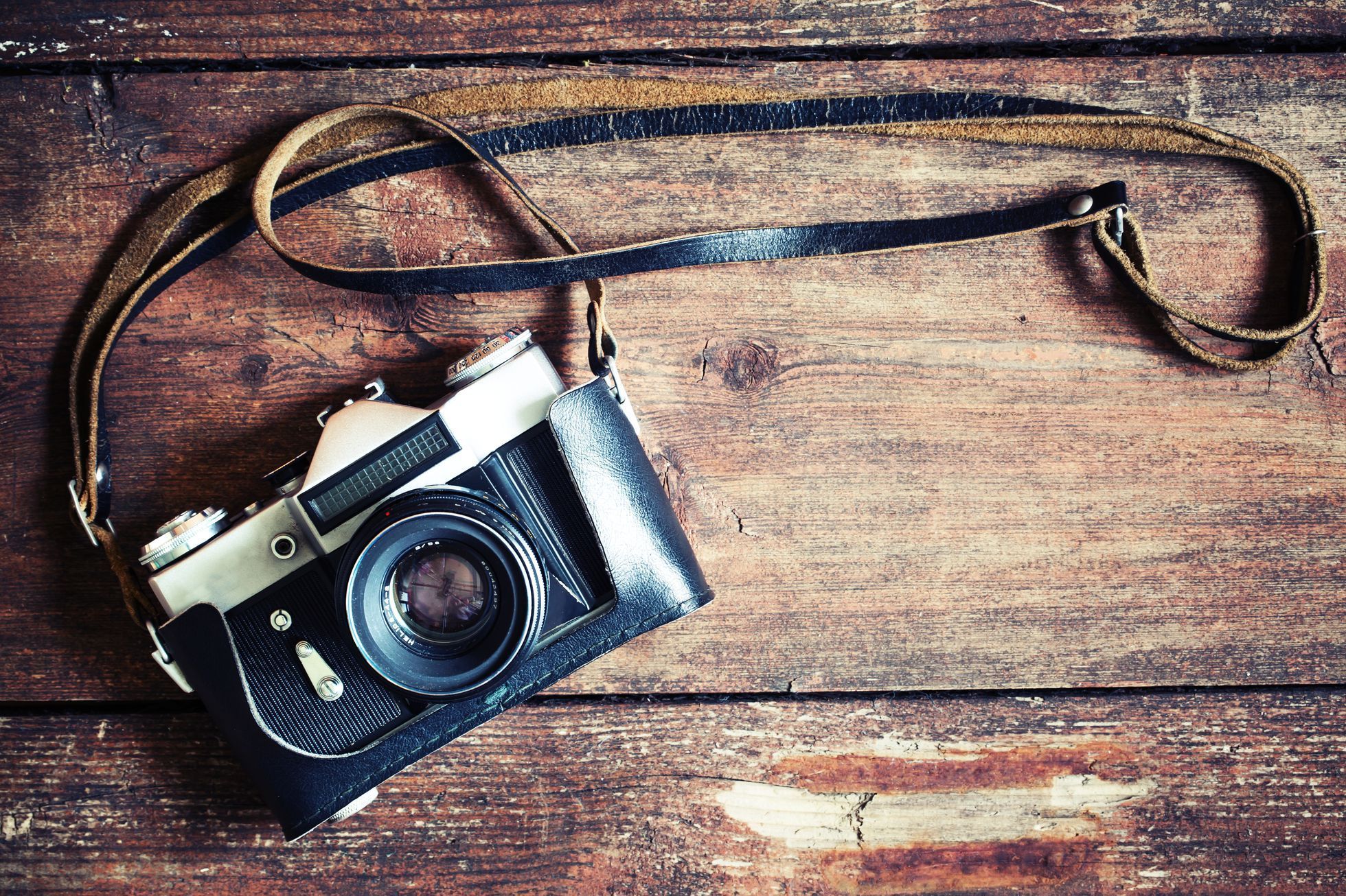 retro fotoaparát